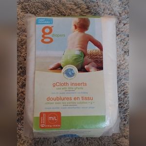 gdiapers cloth inserts 6 m/L
